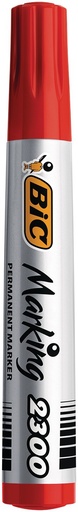 [TAL401030] MARQUEUR PERMANENT ROUGE CORPS PLASTIQUE