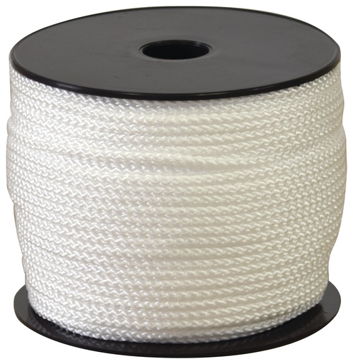 [TAL400533] CORDEAU POLYPRO TRESSE BLANC 100M FIL 4MM