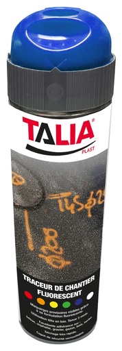 [TAL521004] TRACEUR DE CHANTIER 500ML BLEU FLUO