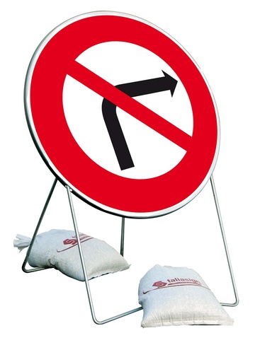 [TAL524404] B2b 650 T1 INTERDIT DE TOURNER A DROITE