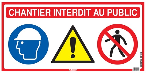 [TAL620011] PANNEAU DE CHANTIER 4 EN 1 800X400MM