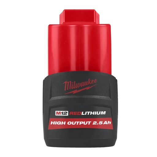 [MIL4932480164] M12 HB2,5 - 12V 2,5Ah Red Lithium High Output - système M12 - Carton