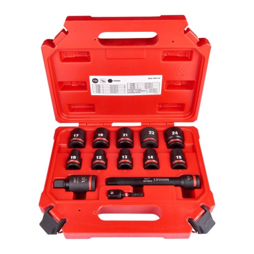 [MIL4932480456] SET 11 DOUILLES SHOCKWAVE™ 1/2 COURTES - Coffret