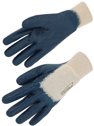 [SINNBR1126B07] Gant nitrile (3/4). Enduction ultra-légère. Poignet tricot. 7