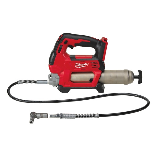 [MIL4933440493] M18 GG-0 - Pompe à graisse 18V, 562 Bars - Carton, sans batterie, ni chargeur