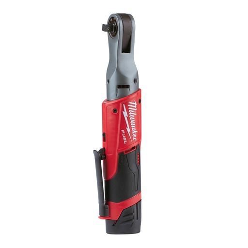 [MIL4933459798] M12 FIR38-201B (3/8") - Clé à cliquet FUEL 12V, 2Ah - Sac, 1 batterie 12V 2Ah Red Li-Ion, chargeur C12C