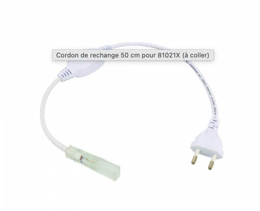[WIL810216] CORDON DE RECHANGE 50 CM POUR 81021X (À COLLER)