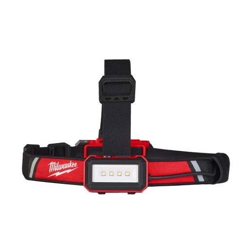 [MIL4933479767] L4 HLRP-301 - Lampe frontale compatible casque 4V, 3Ah, 600 Lumens - Carton, 1 batterie Red Li-Ion 4V 3.0Ah, un câble USB