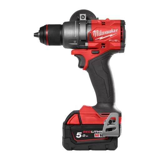 [MIL4933479863] M18 FDD3-502X - Perceuse visseuse FUEL GEN4, 18V, 5,0Ah, 158 Nm - HD Box, 2 batteries 18V 5,0Ah Red Li-Ion, chargeur M12-18FC