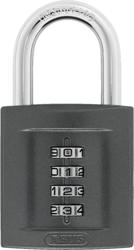 [ABU158/50B/DFNLI] Cadenas Combinaison 158-50mm Noir Blister
