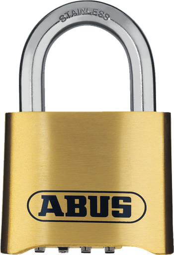 [ABU180IB/50B/DFNLI] Cadenas Combinaison 180IB-50mm anse Inox Blister